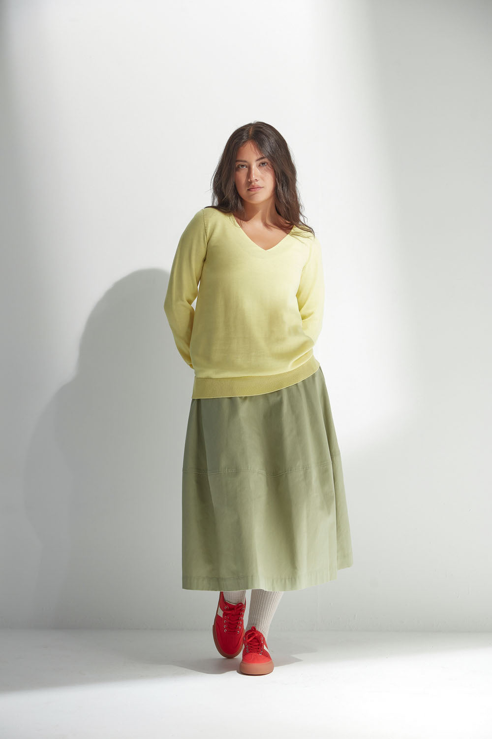 merino v neck slouchy - Standard Issue
