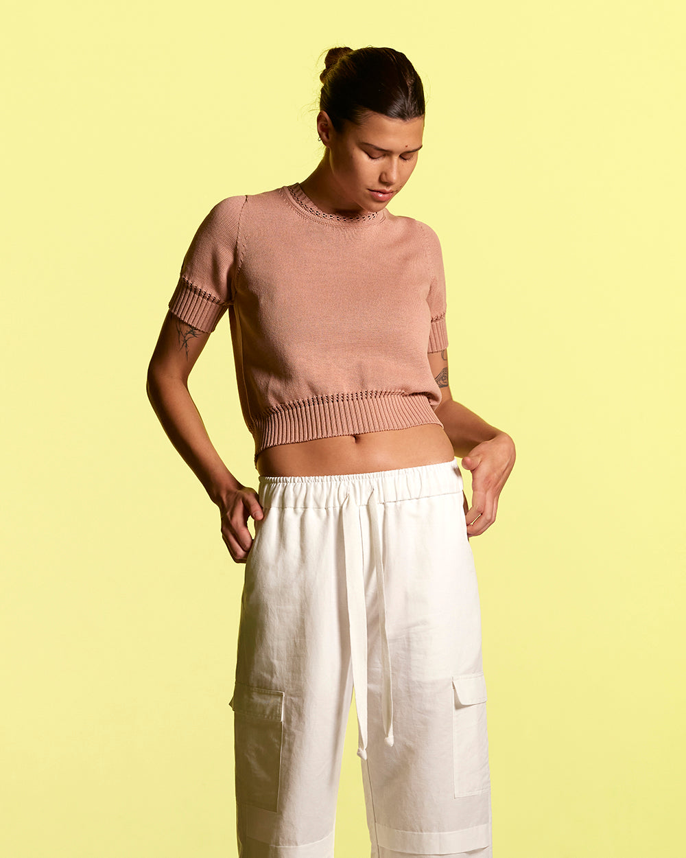 Bio Cotton Lattice Link T-Shirt - Standard Issue