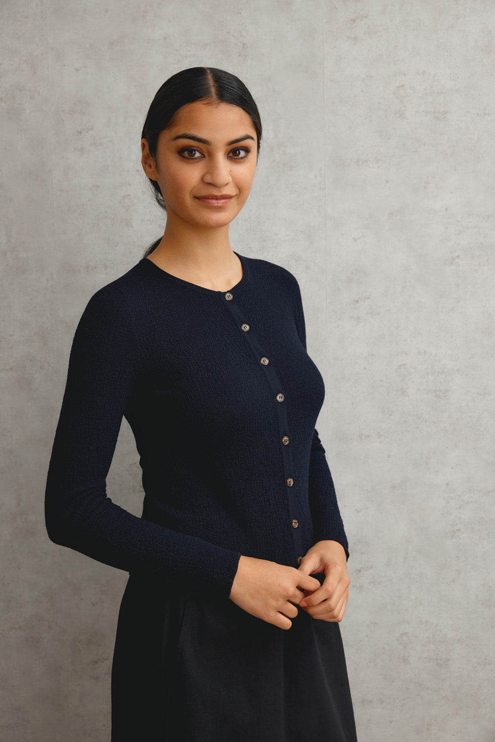 Merino Tweedy Crop Cardigan - Standard Issue
