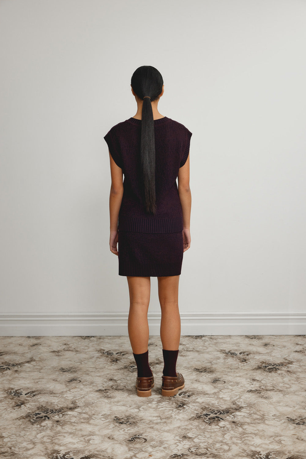 Merino Slub Skirt