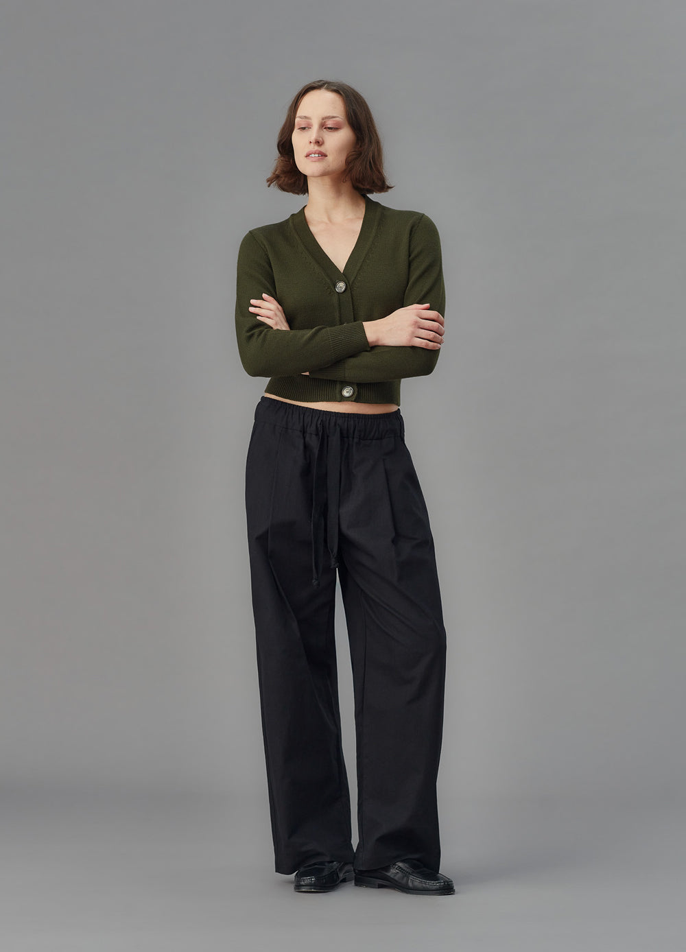 Merino V Neck Cardigan - Standard Issue