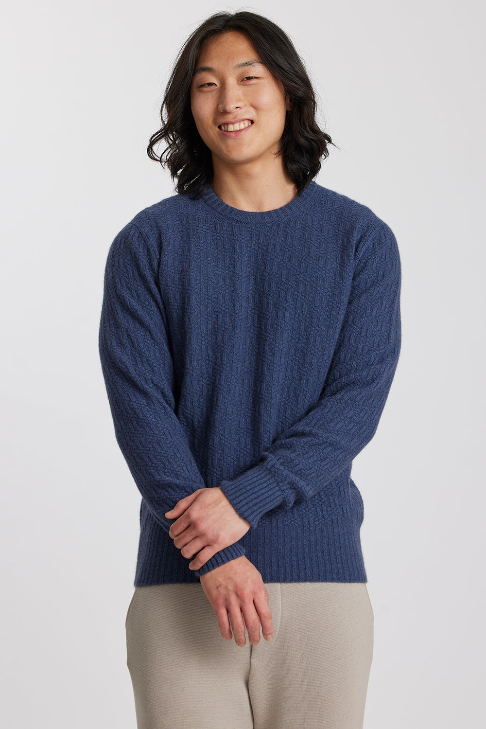 Okewa Checkered Crew Sweater - Standard Issue