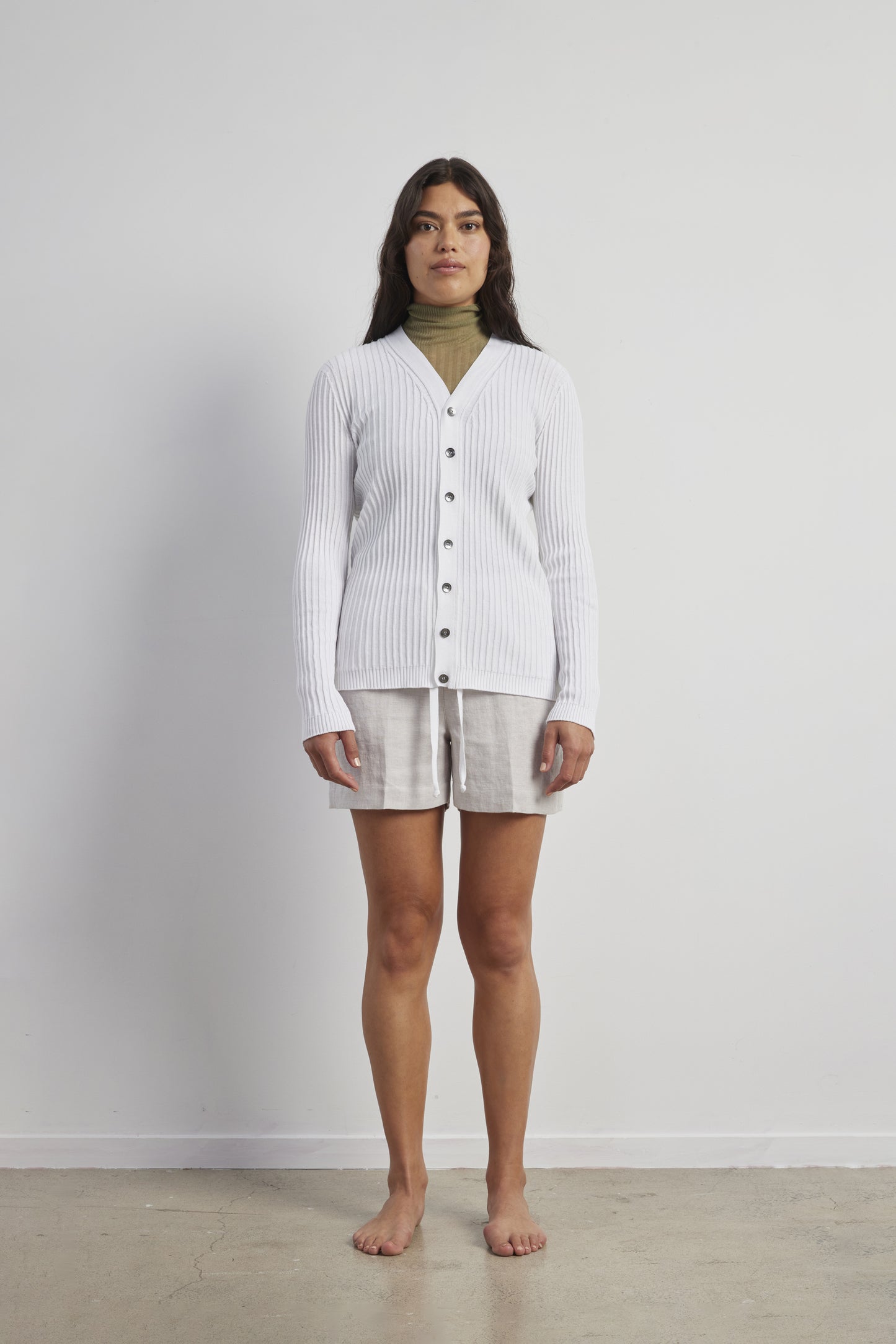 Cotton Rib to Rib Cardi - Standard Issue