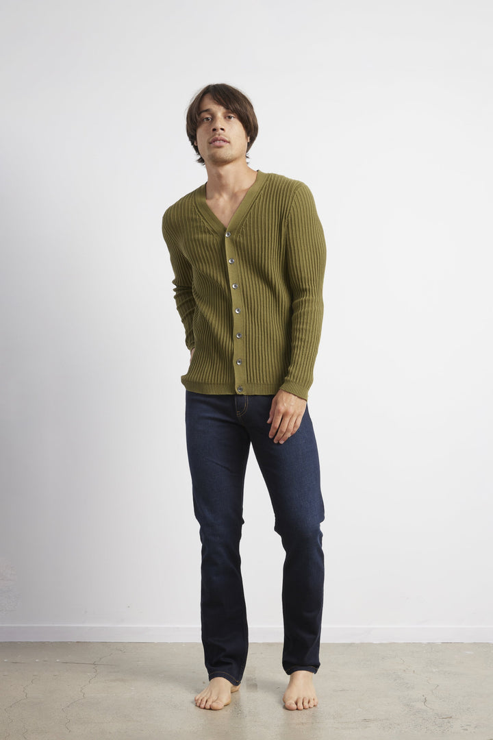 Cotton Rib to Rib Cardi - Standard Issue