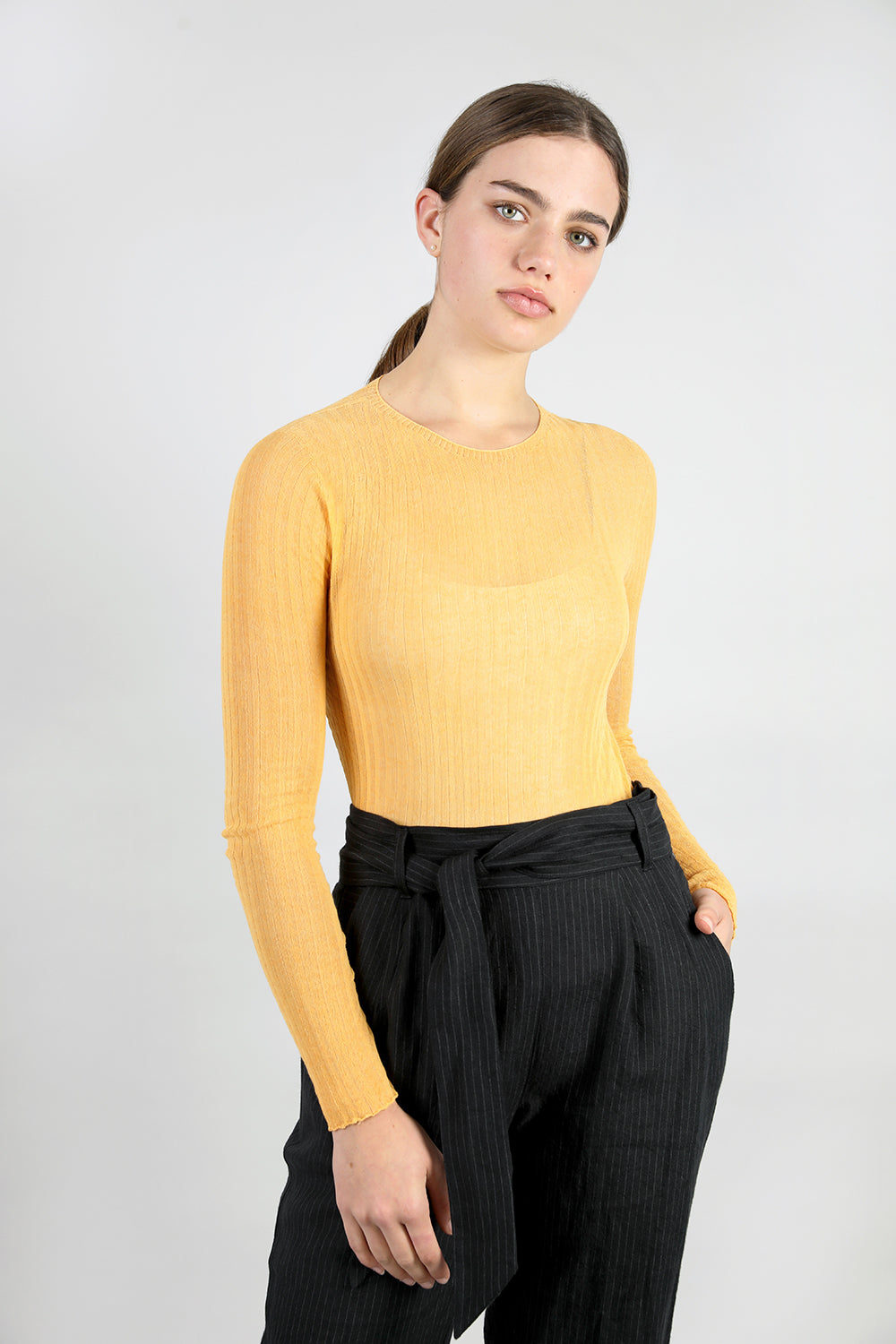 Cotton Tulle Crew