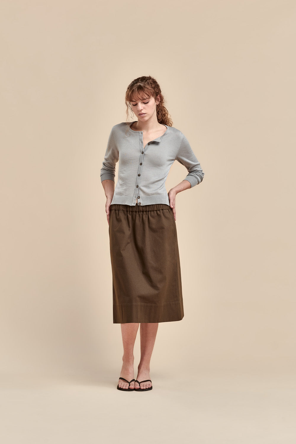 Merino Crop Crew Cardi - Standard Issue