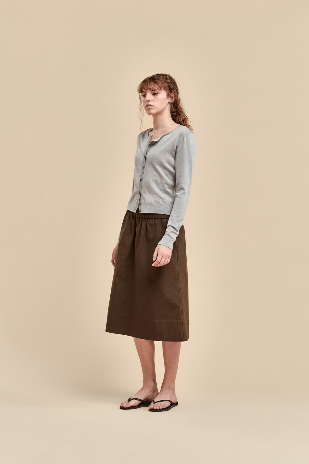 Merino Crop Crew Cardi - Standard Issue