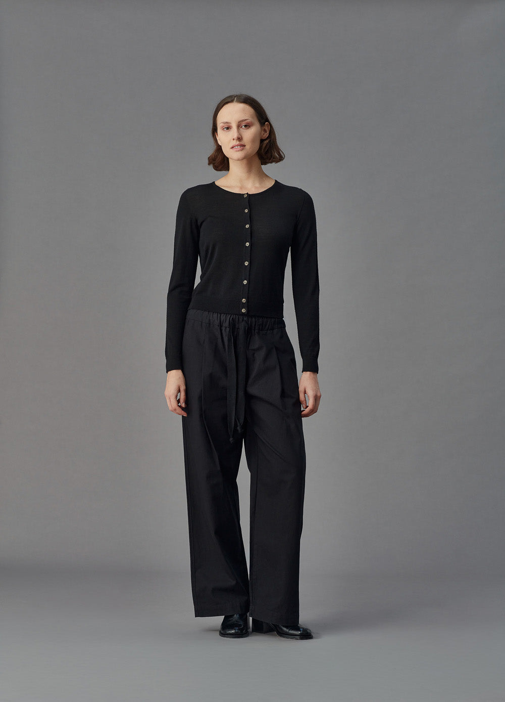 Merino Crop Crew Cardi - Standard Issue