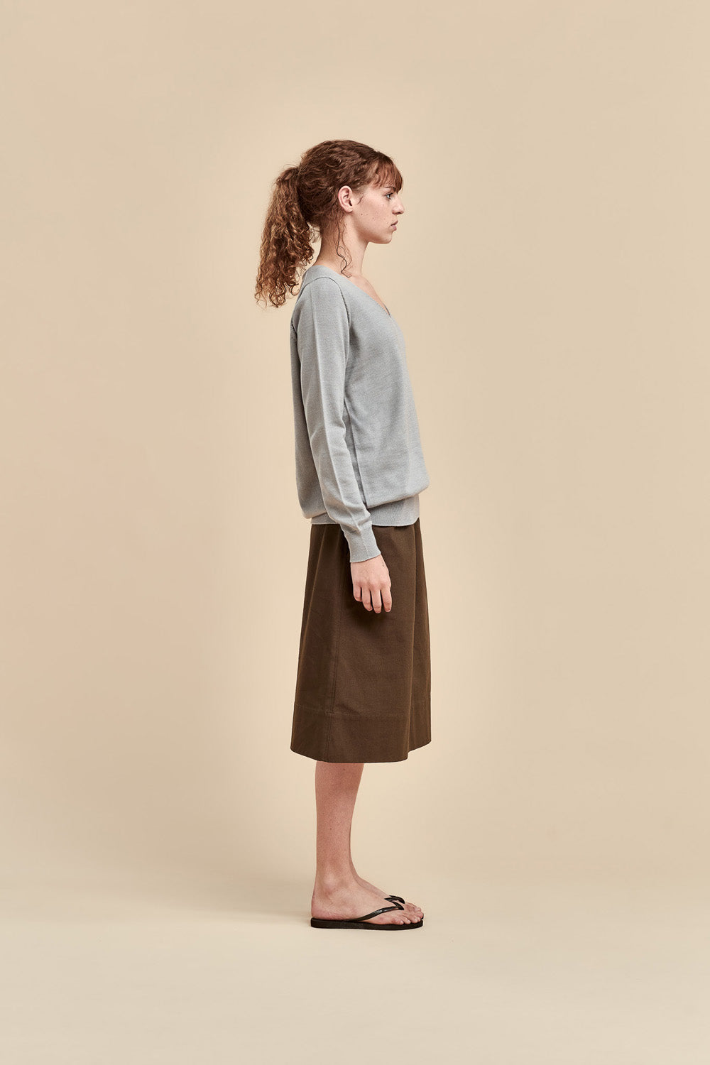 Merino V Neck Slouchy - Standard Issue
