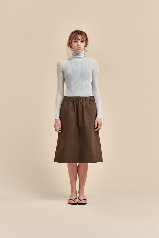 Cotton Tulle Skivvy