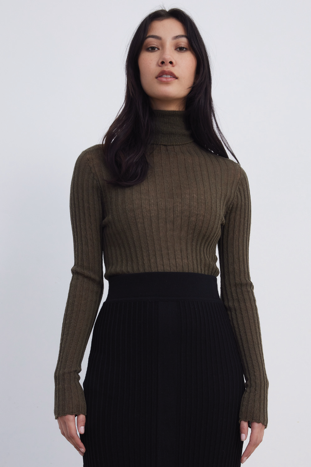 Merino Tulle Skivvy