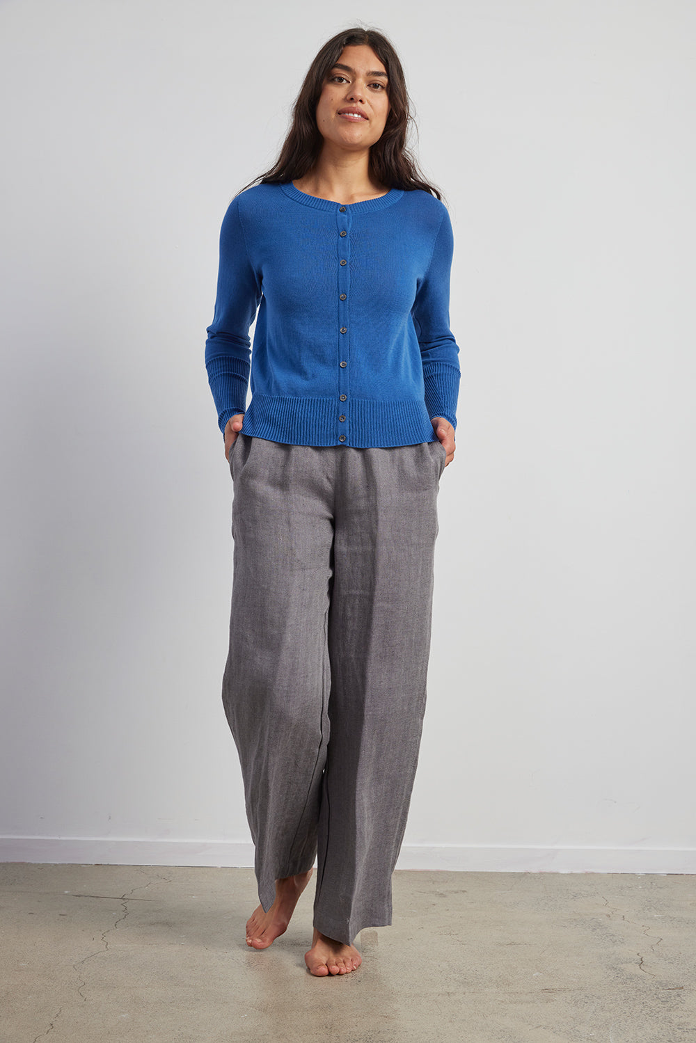 Cotton Long Rib Cardigan - Standard Issue