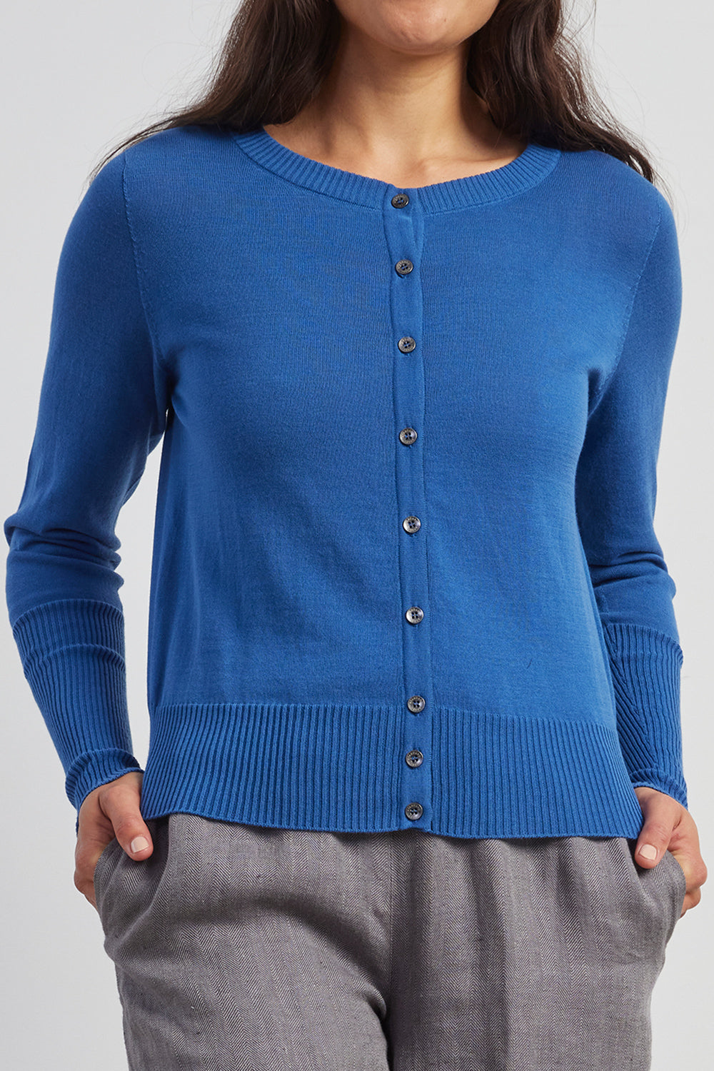 Cotton Long Rib Cardigan - Standard Issue