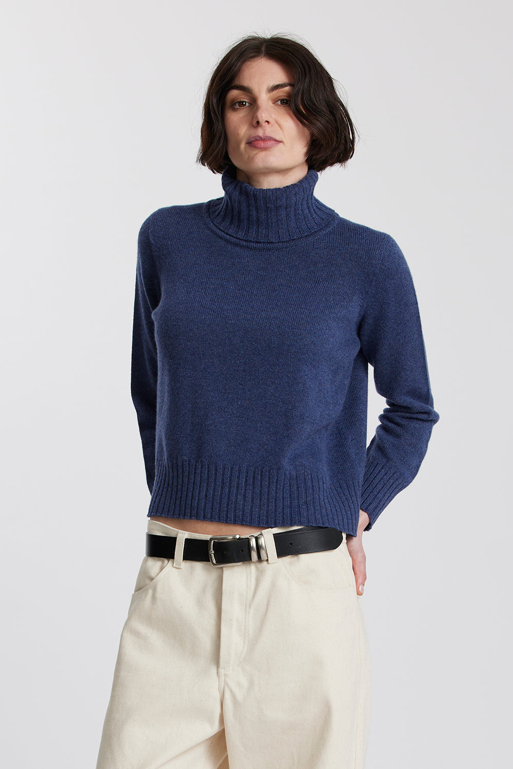 Cashmere Cropped Sweater