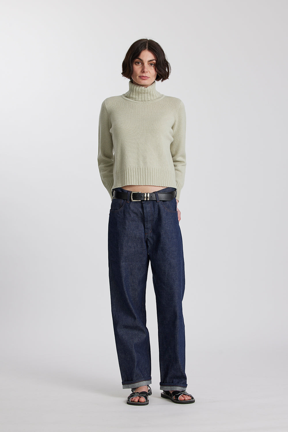 Cashmere Cropped Sweater