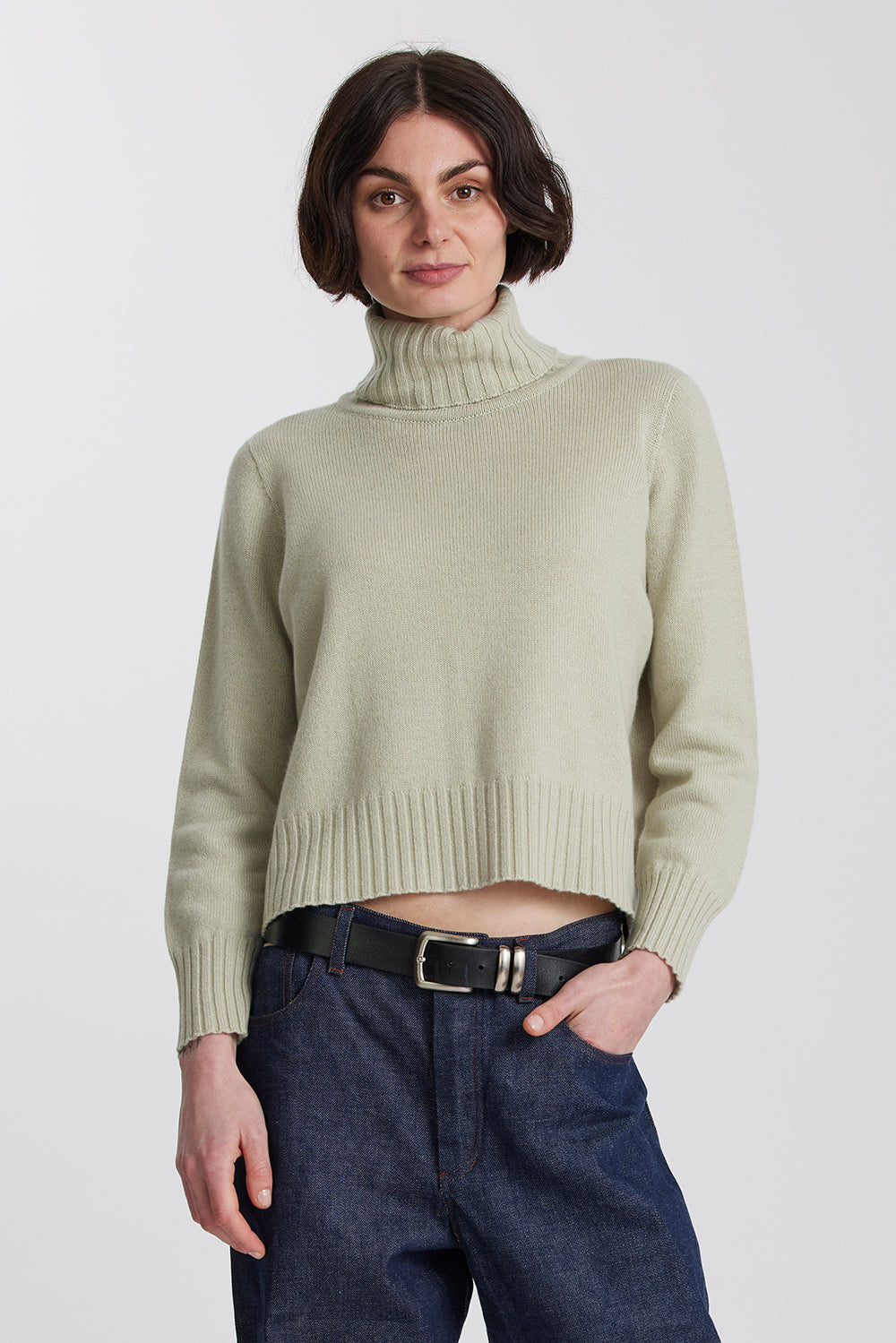 Cashmere Cropped Sweater