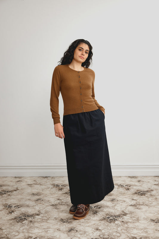 Cashmere Crop Cardigan