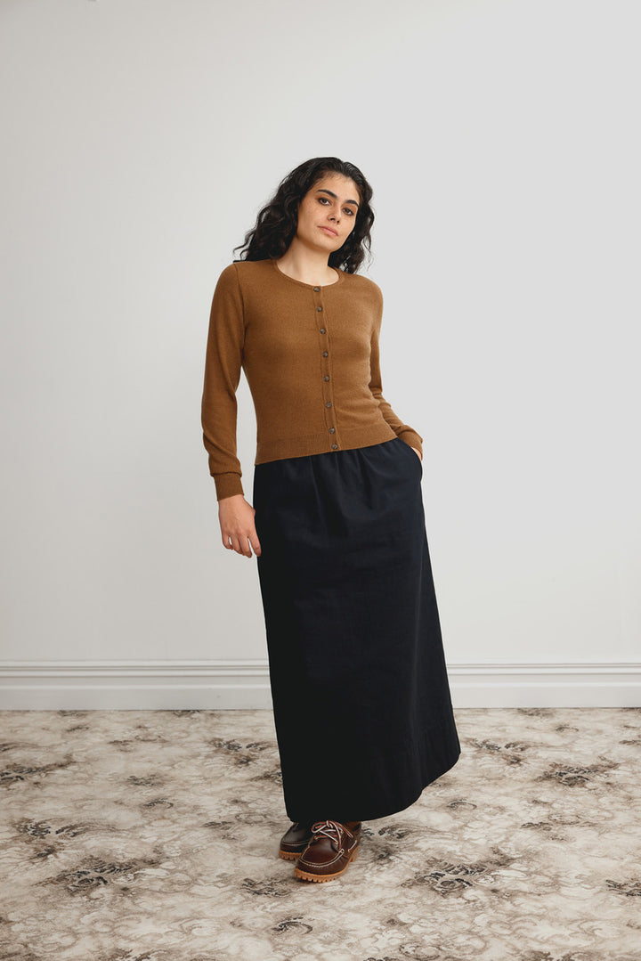 Cashmere Crop Cardigan