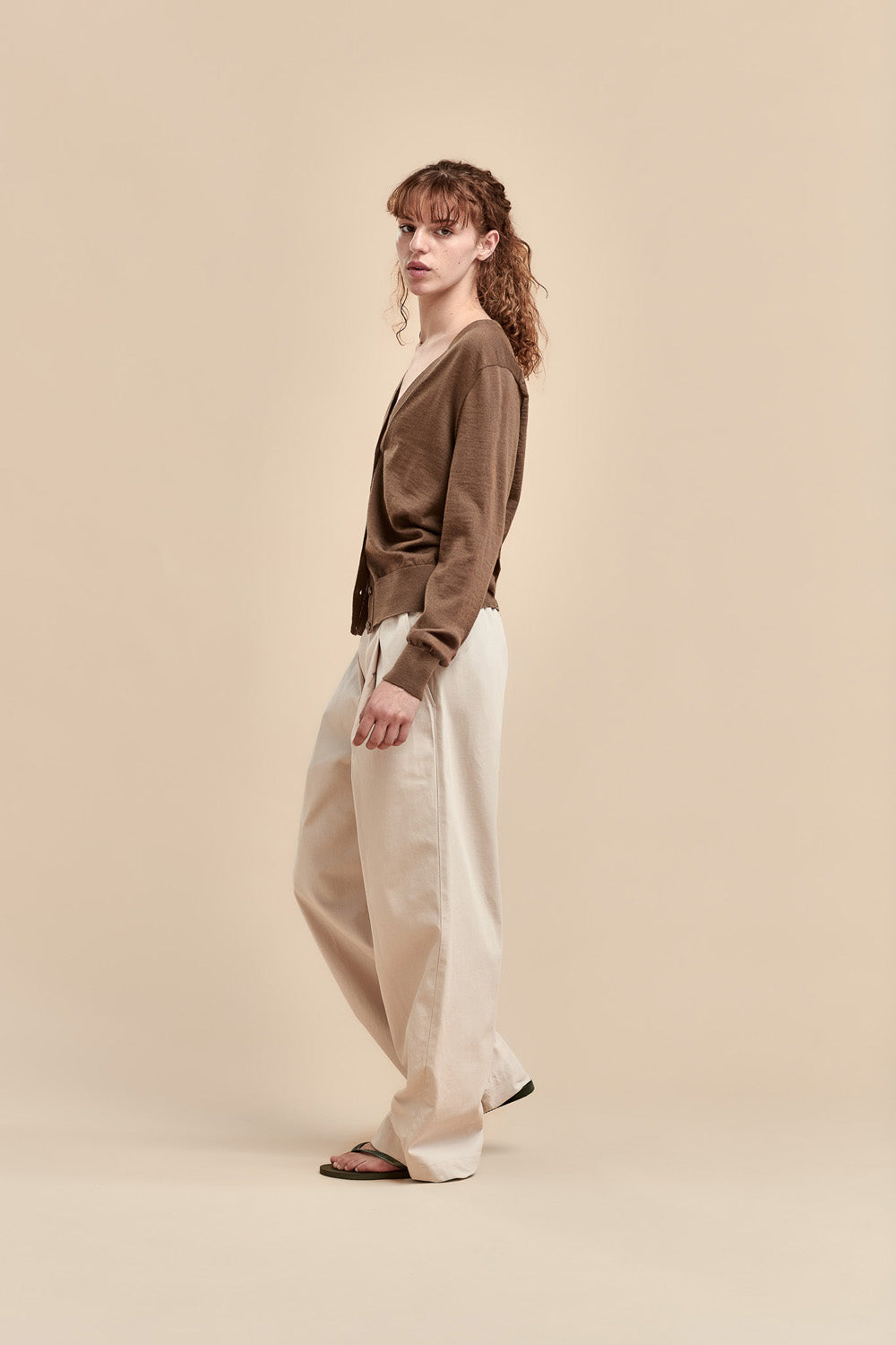 Merino Long V Cardigan - Standard Issue