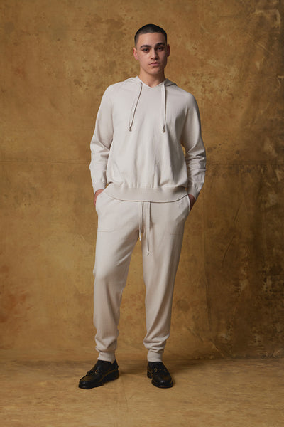 Standard Issue Balance Trackpant in Chalk White