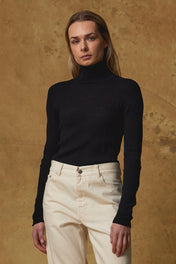 Standard Issue Textured Skivvy in Black