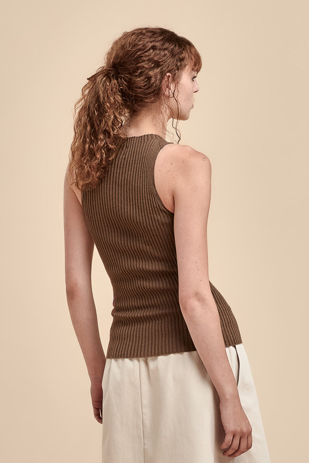 Merino Rib Crew Tank - Standard Issue
