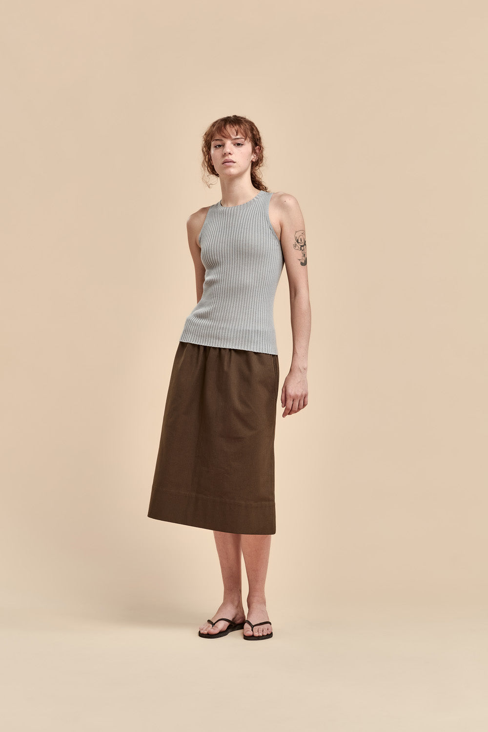 Merino Rib Crew Tank - Standard Issue