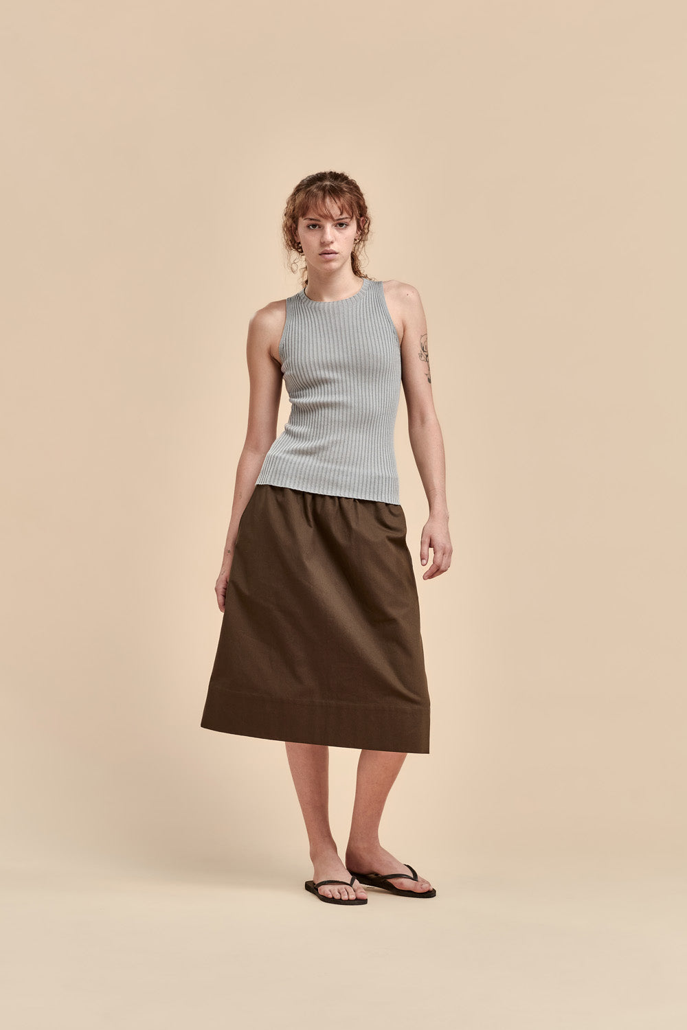 Merino Rib Crew Tank - Standard Issue