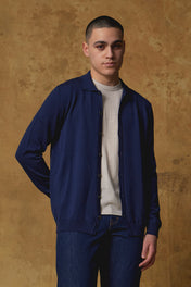Standard Issue Merino Button Down Shirt in Oxford Blue