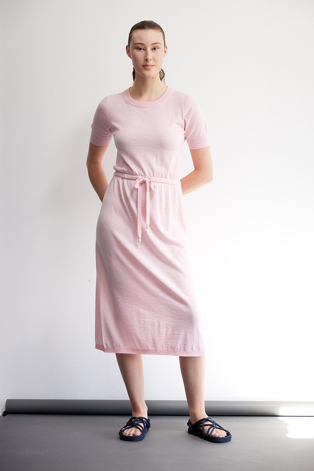 Merino Drawstring Dress