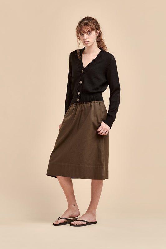 Merino V Neck Cardigan