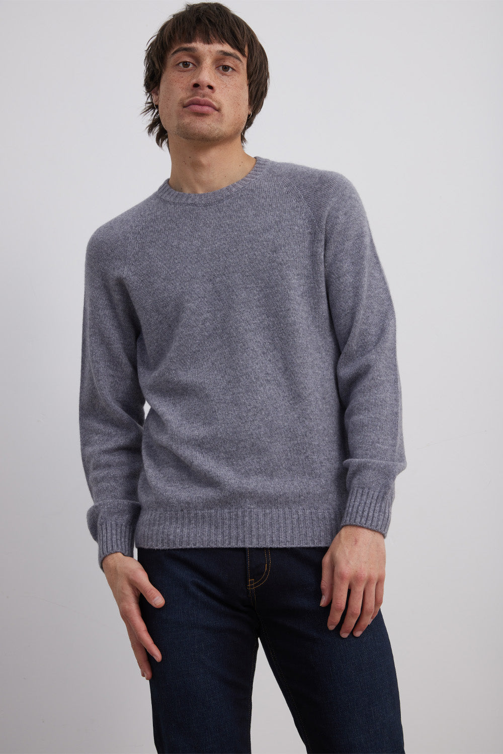 Men's stone colour jumper