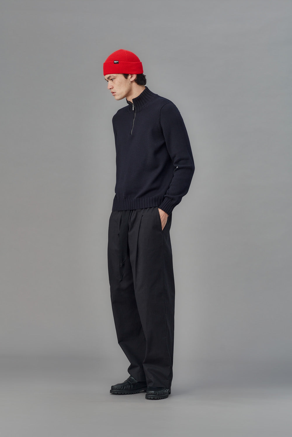 Merino Zip Collar Pullover - Standard Issue