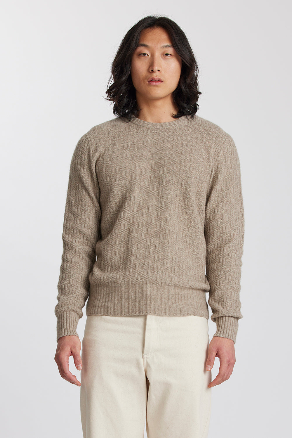 Okewa Checkered Crew Sweater - Standard Issue