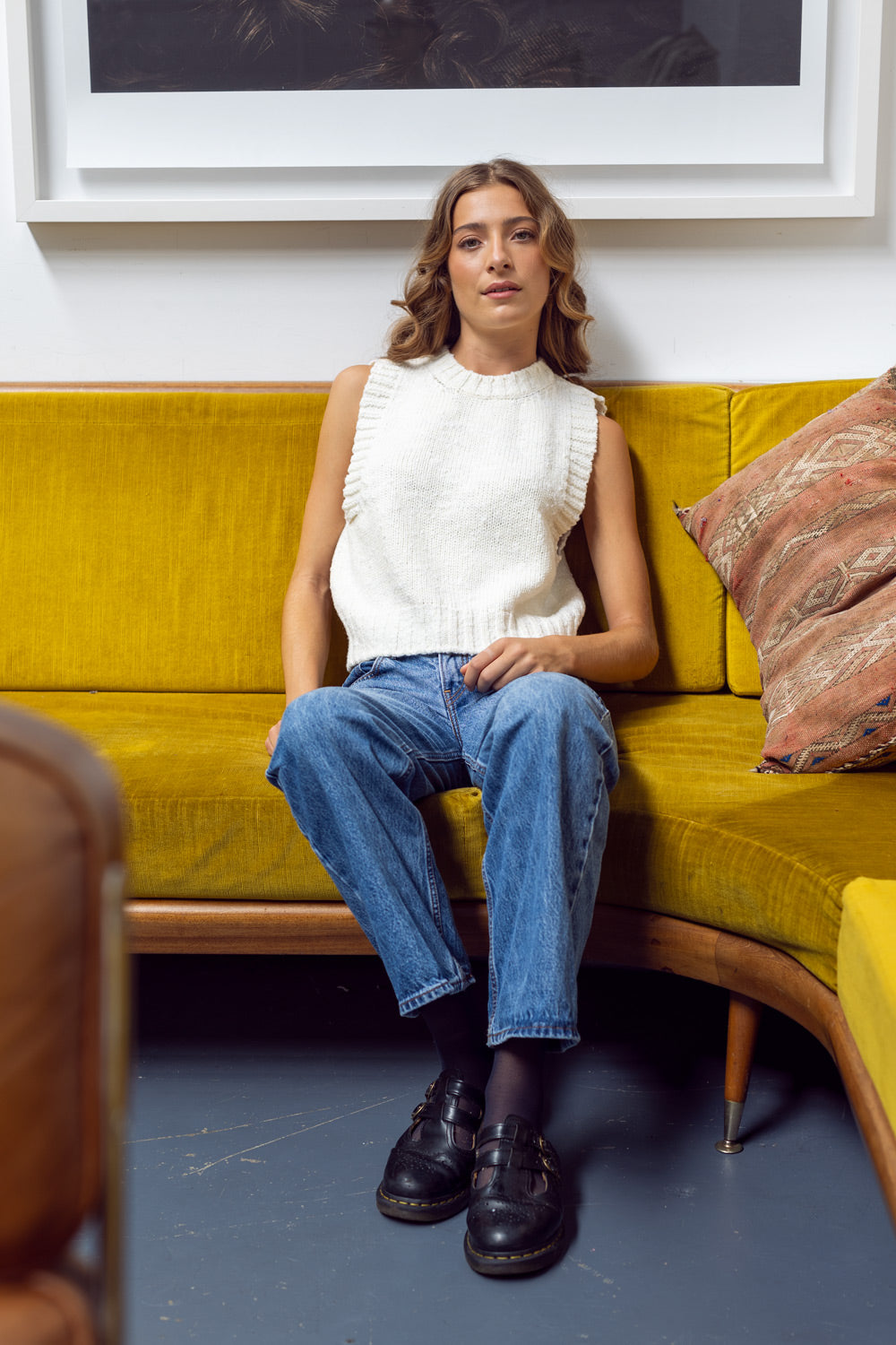 Merino Boucle Vest