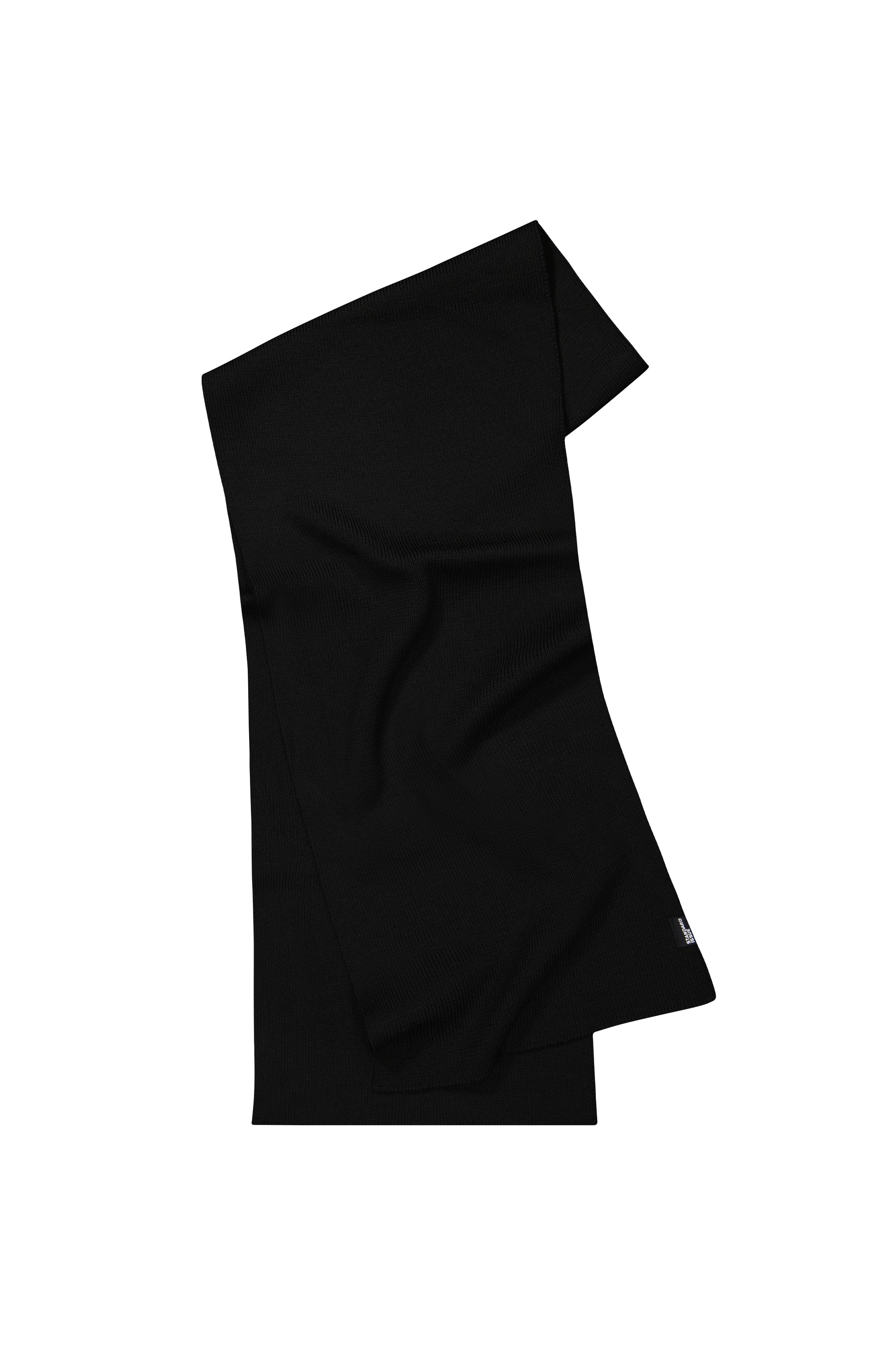 Standard Issue Merino Scarf in Black